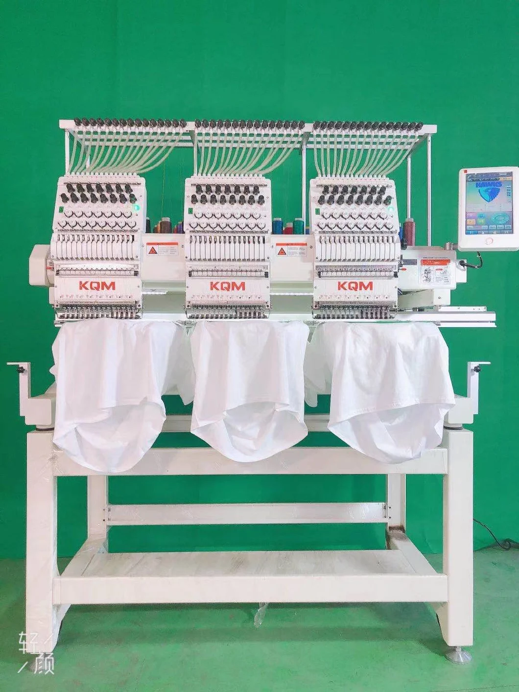 High Speed 1200rpm Six Heads Computerized Embroidery Machine